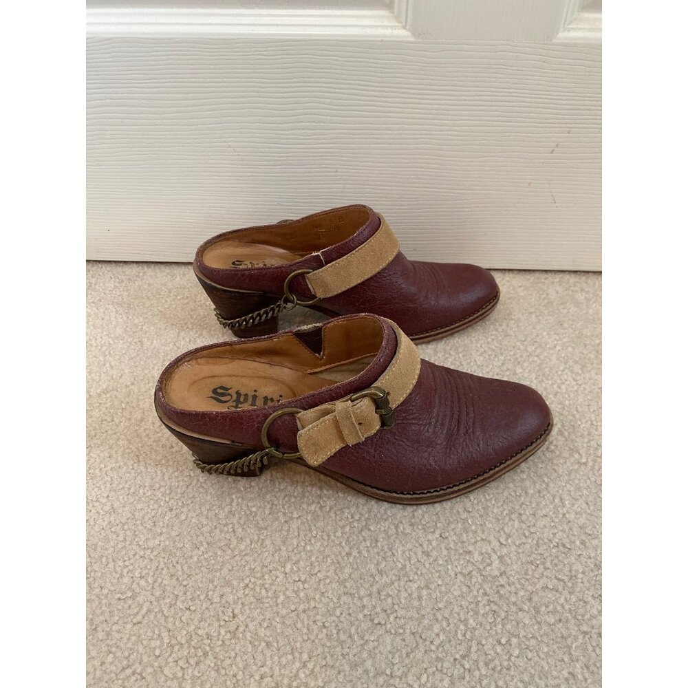 Spirit Lucchese Kendra Harness Mules Size 7.5 - Picture 2 of 9